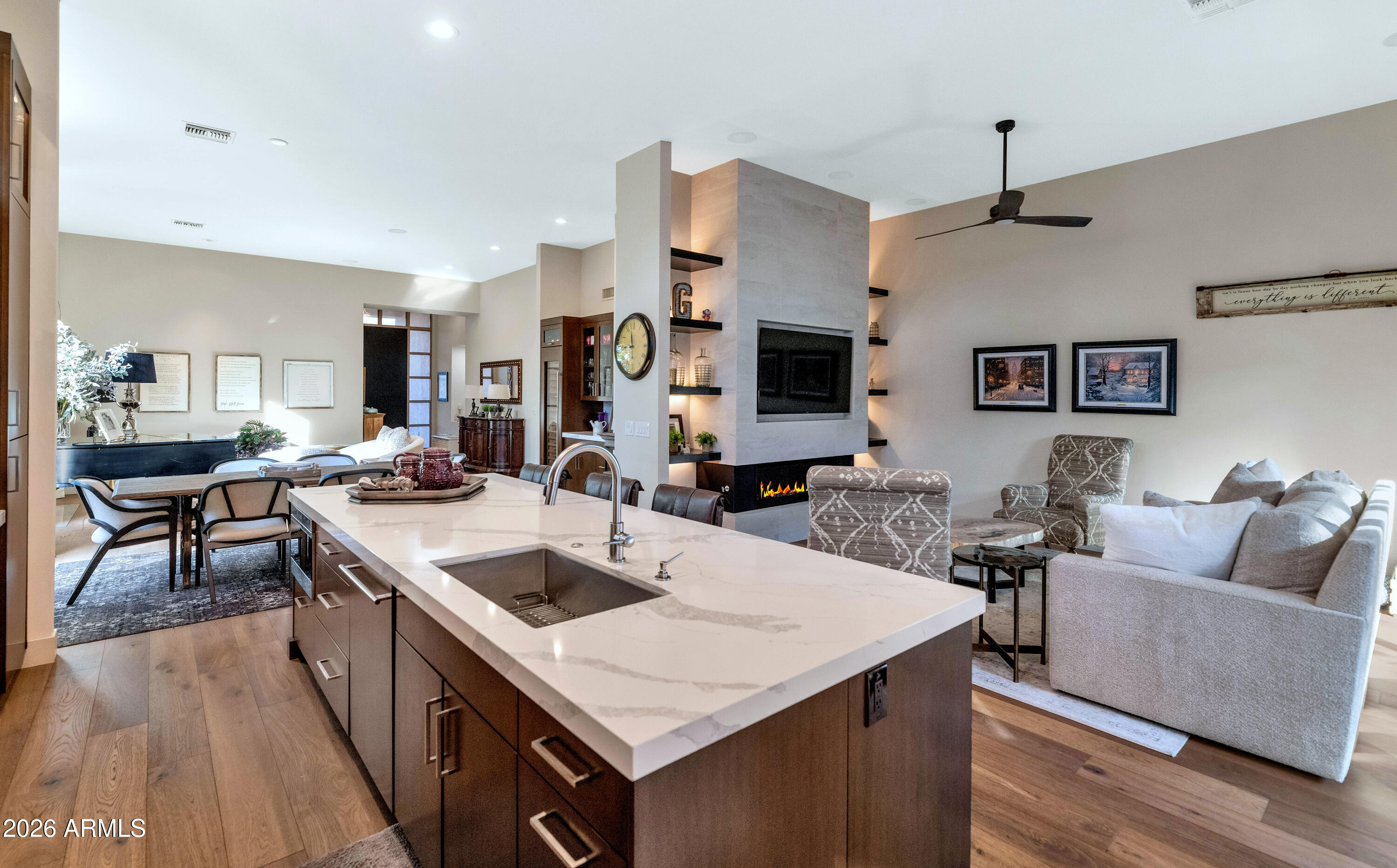6417 North 30th Way Phoenix, AZ 85016 - Photo 29 of 48 Open Kitchen & Living Space