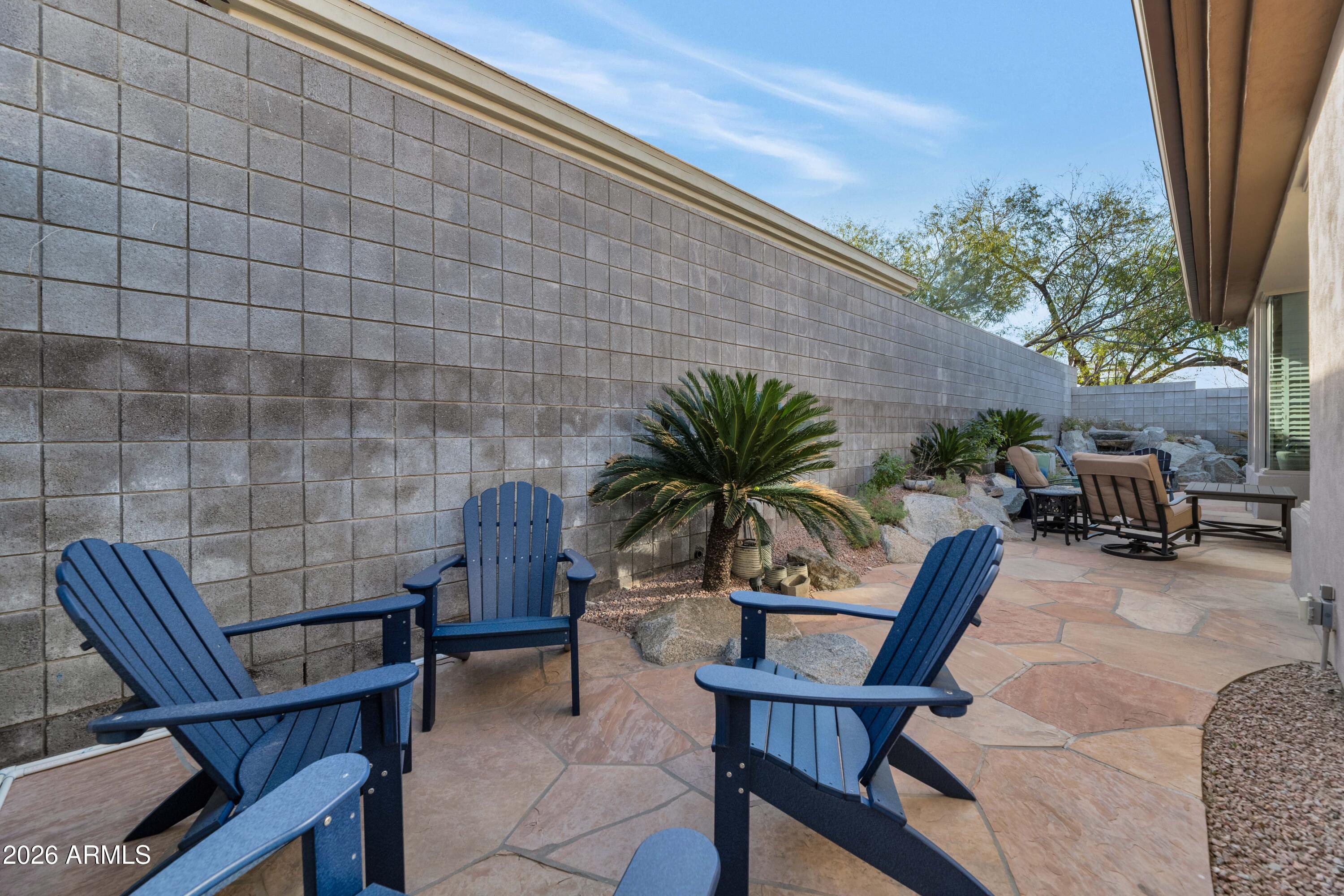 6417 North 30th Way Phoenix, AZ 85016 - Photo 38 of 48 Private Patio Seating Area