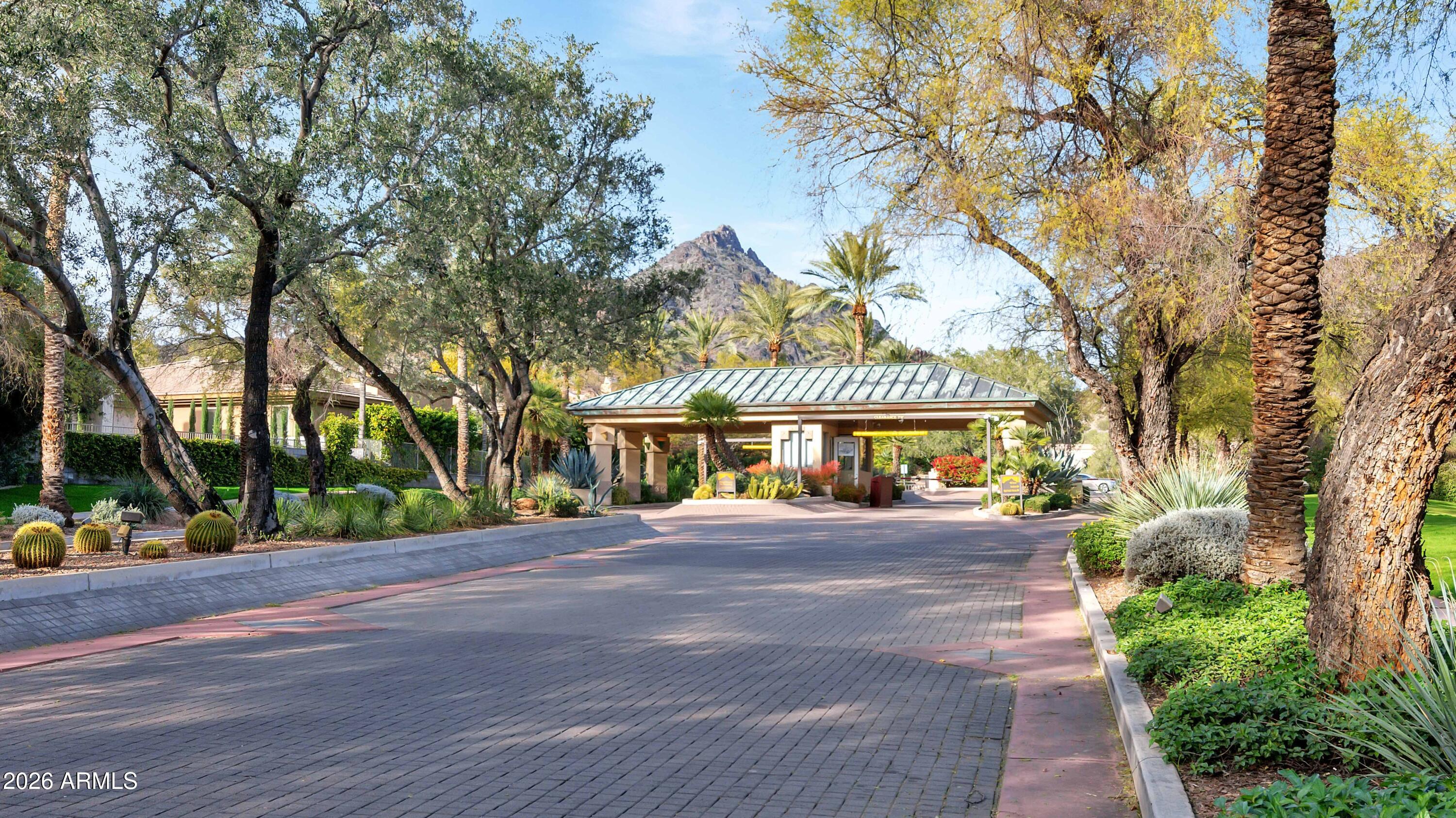 6417 North 30th Way Phoenix, AZ 85016 - Photo 48 of 48 Gated Community Entrance