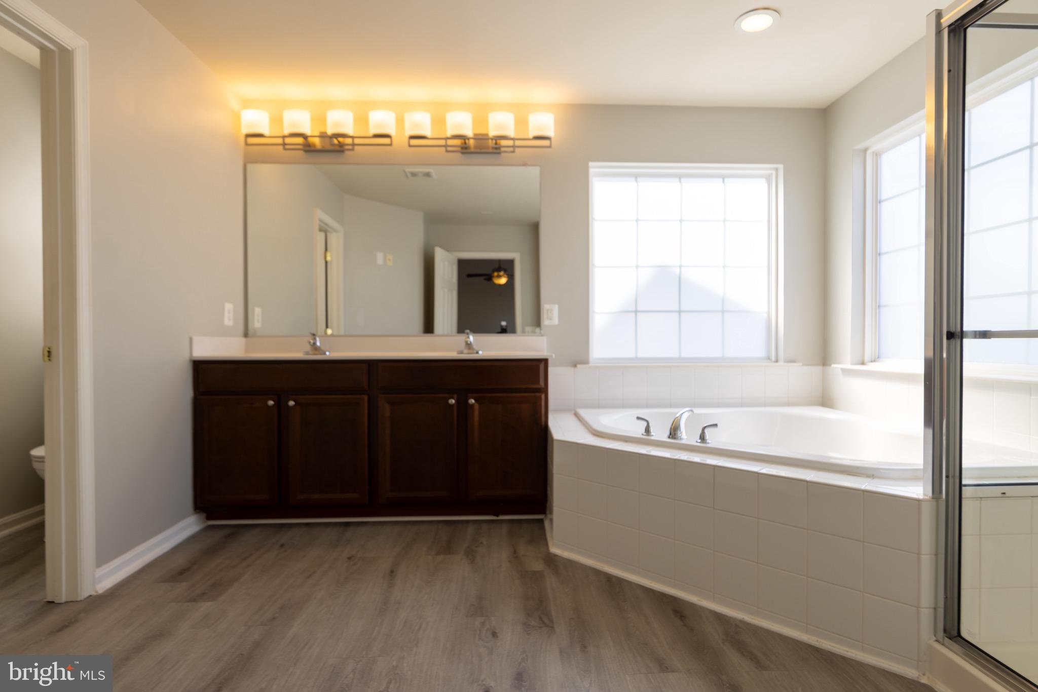 9814 Traver Street Bowie, MD 20721 - Photo 32 of 75 a bathroom with a bathtub and a sink