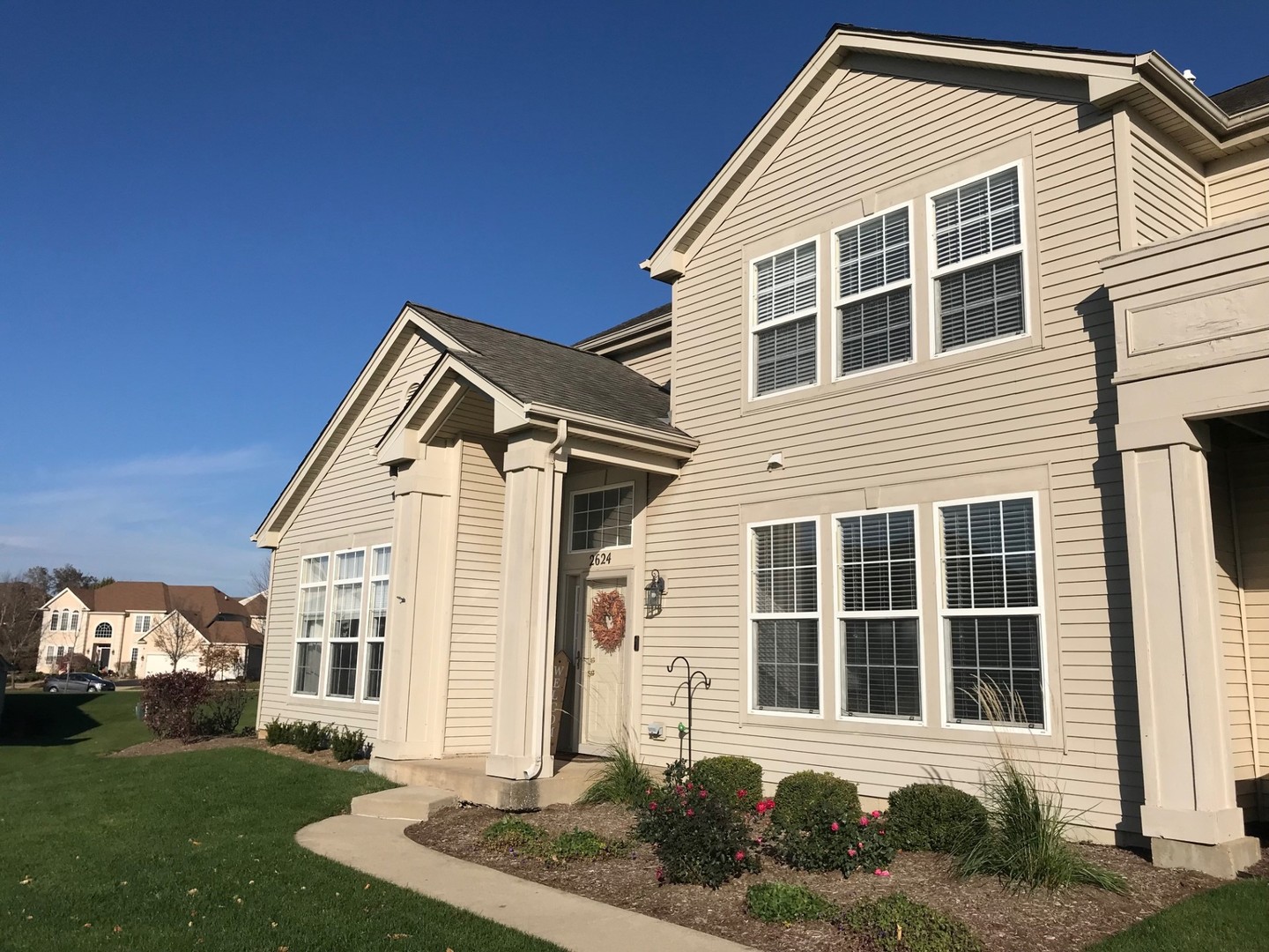 2624 Maple Circle West Dundee, IL 60118 - Photo 36 of 37 a front view of a house with a yard