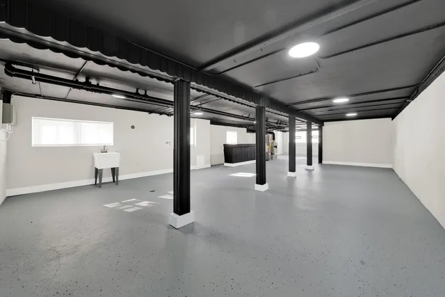 a view of water heater room