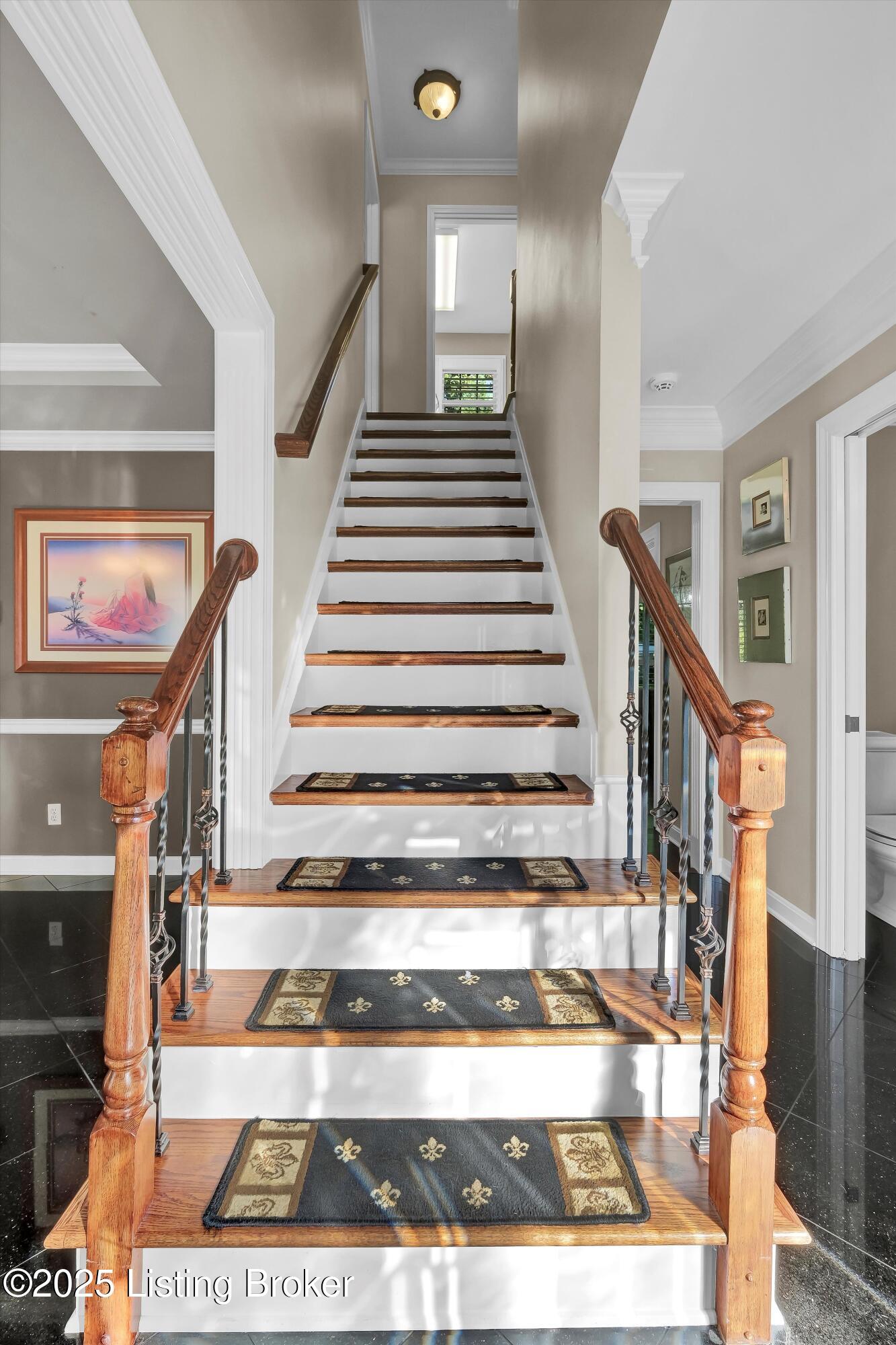 10612 Edgewater Road Louisville, KY 40223 - Photo 32 of 55 Staircase to second floor