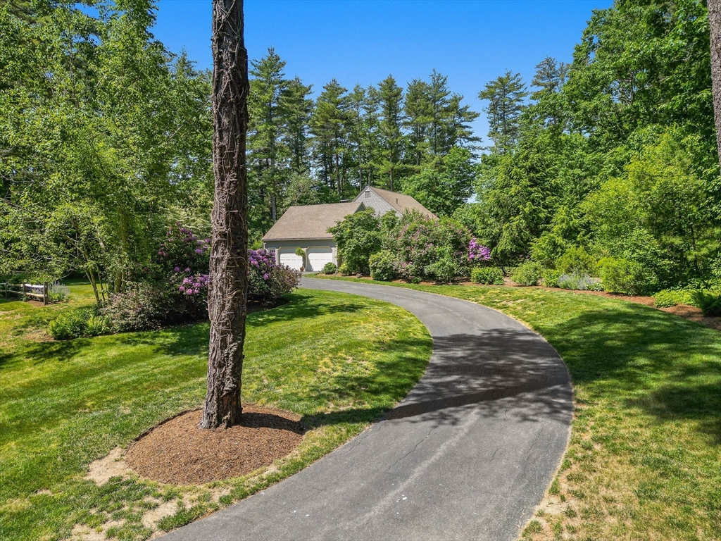 6 Arrowhead Farm Road Boxford, MA 01921 - Photo 2 of 42 a view of a garden with a tree