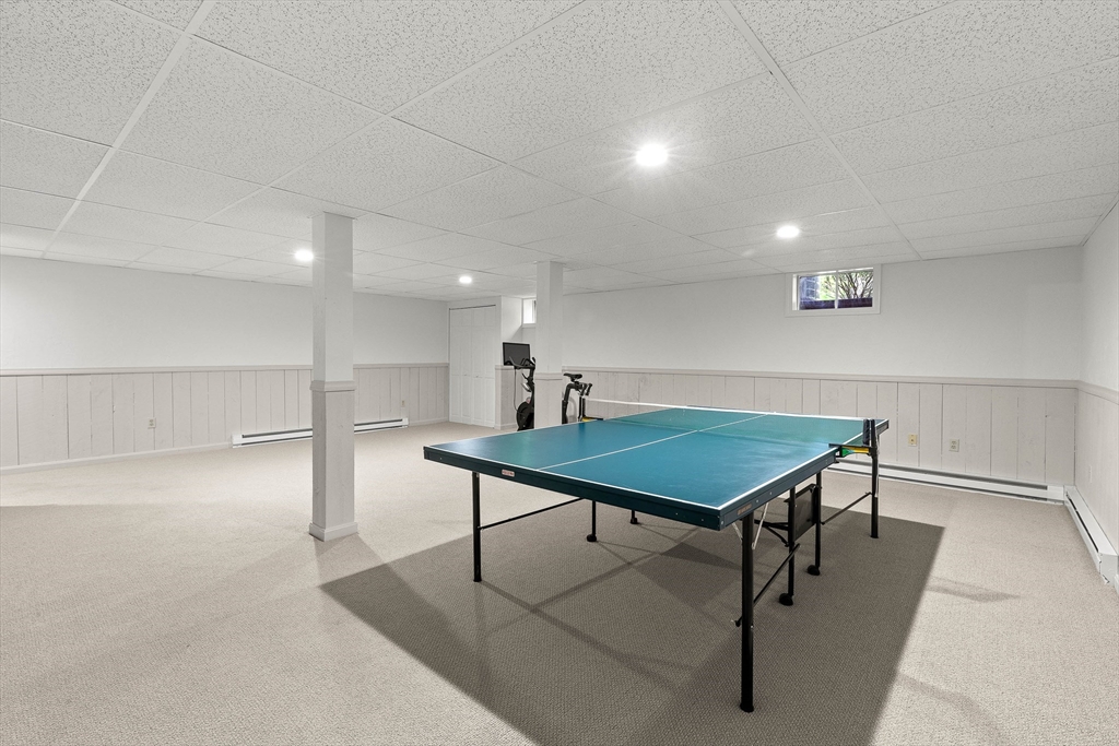 6 Arrowhead Farm Road Boxford, MA 01921 - Photo 38 of 42 a room with pool table windows and a table