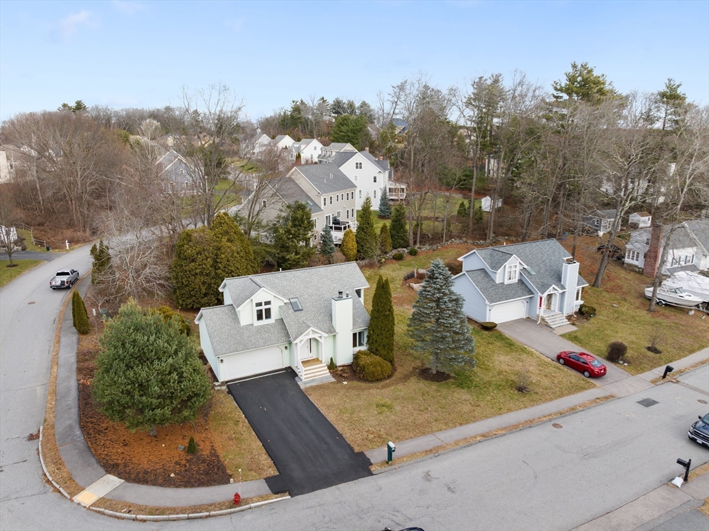 5 Lanes End Natick, MA 01760 - Photo 24 of 27 an aerial view of a house with outdoor space