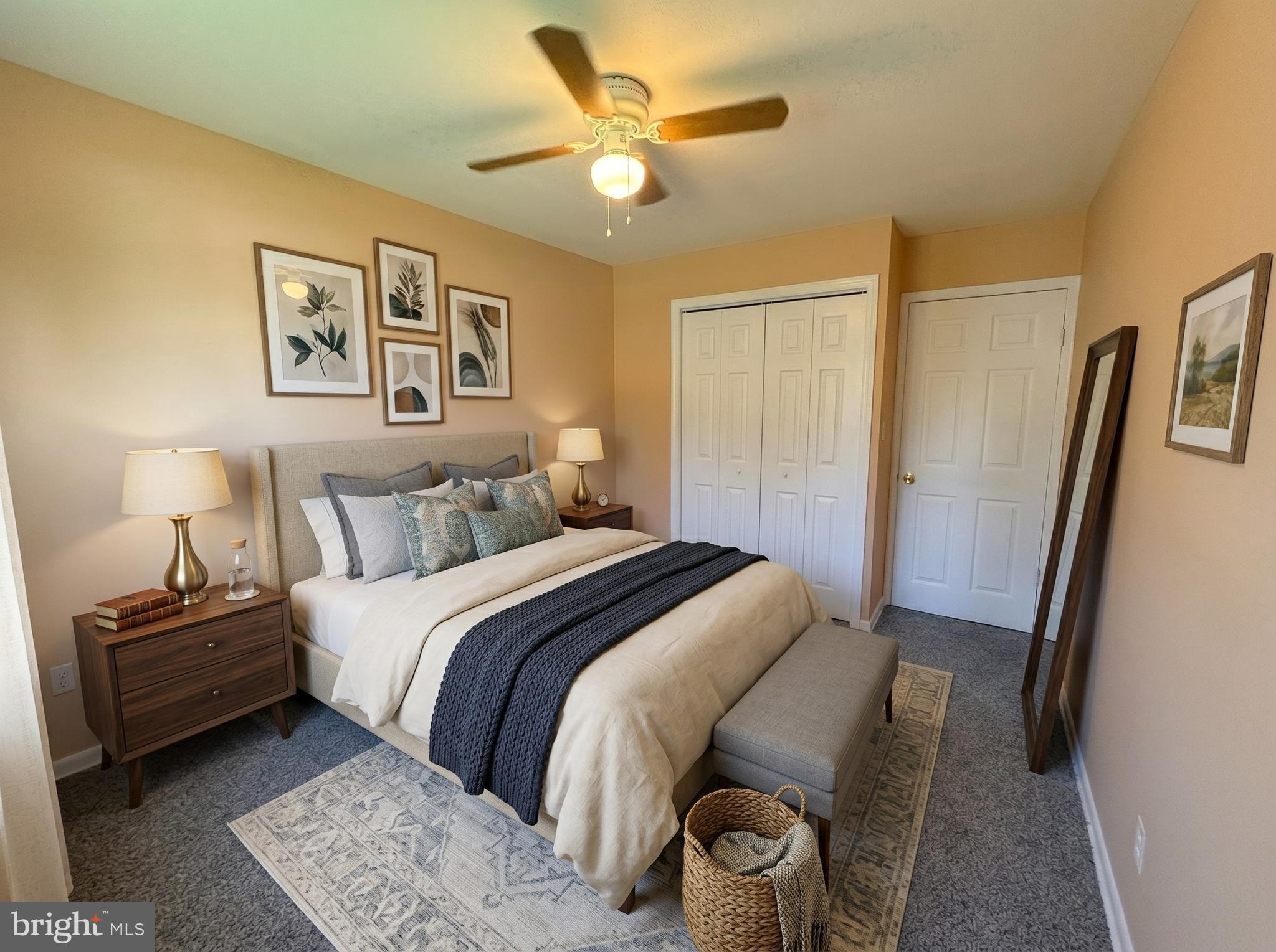 8907 Maplebrook Road Randallstown, MD 21133 - Photo 5 of 15 Bedroom 1 : Virtually Staged