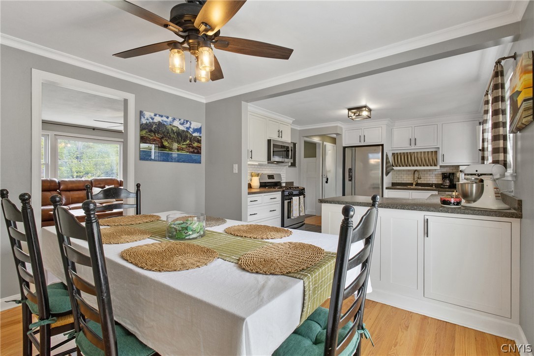 132 East Manchester Road Geddes, NY 13219 - Photo 10 of 44 Now we step into the dining room with open sight l