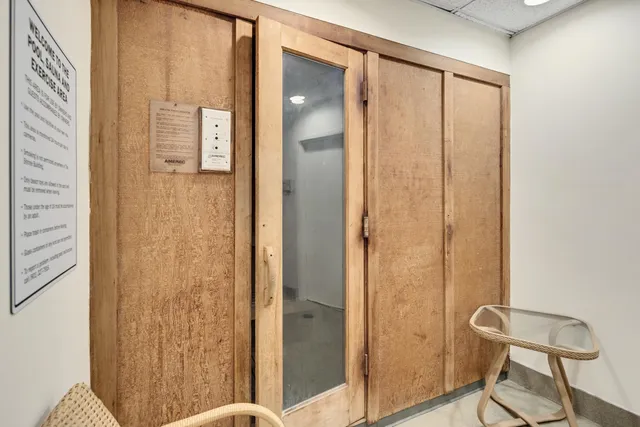 a terrace with a table and chairs