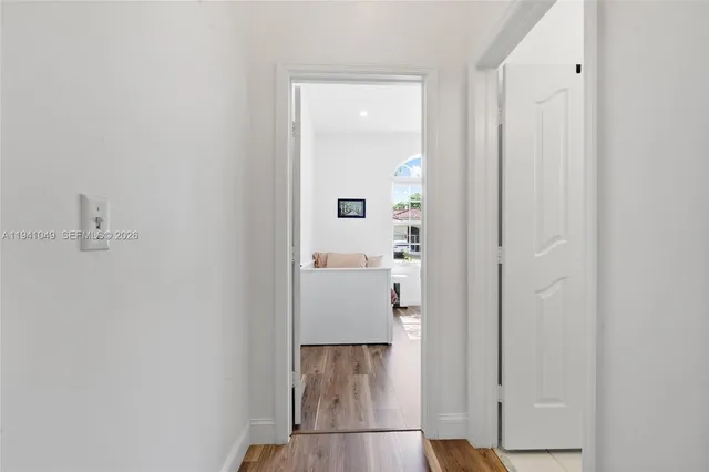 a view of balcony with furniture and garden