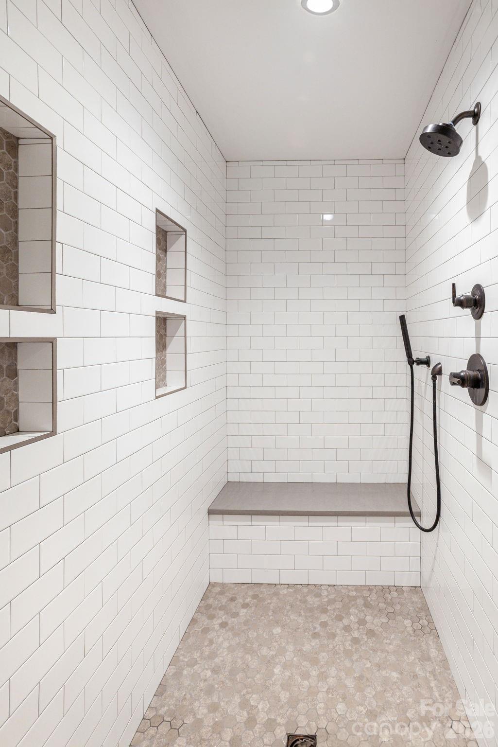 16 School House Road Mills River, NC 28759 - Photo 21 of 48 a bathroom with a shower