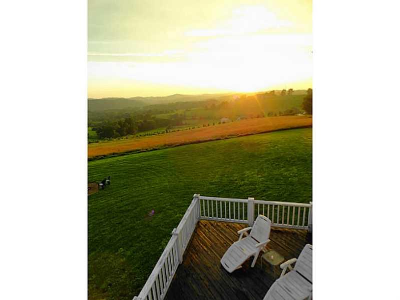 1115 Ridge Road Burgettstown, PA 15021 - Photo 15 of 25 Patio/Deck. View from owners Bedroom Deck!