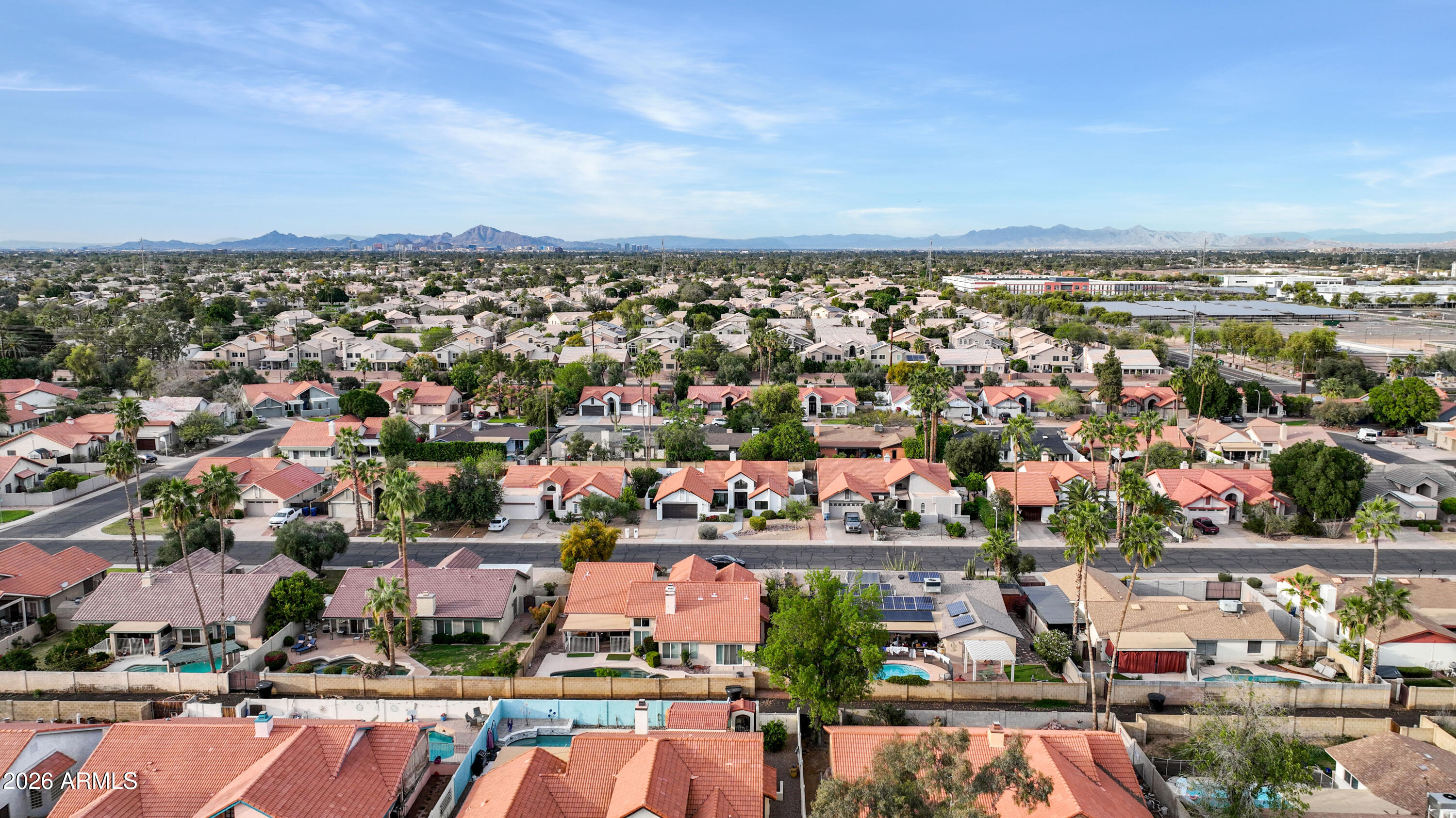 1960 East Krista Way Tempe, AZ 85284 - Photo 34 of 36 an aerial view of a city