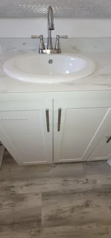 a close view of sink