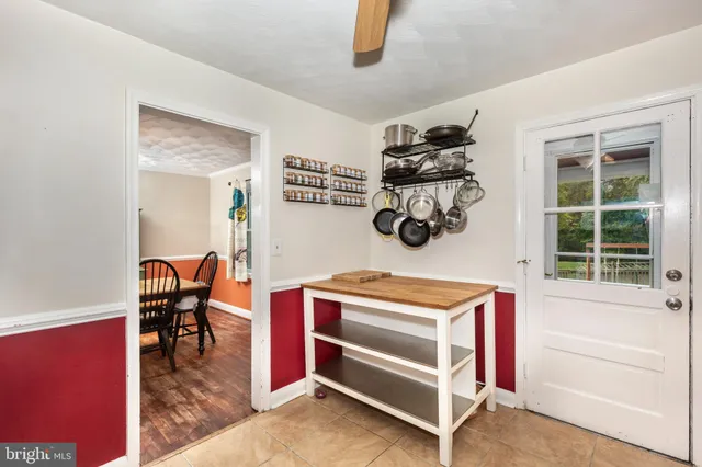 a room with storage and utility