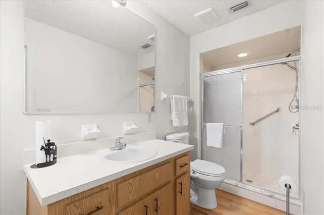 a sink and a table in a room