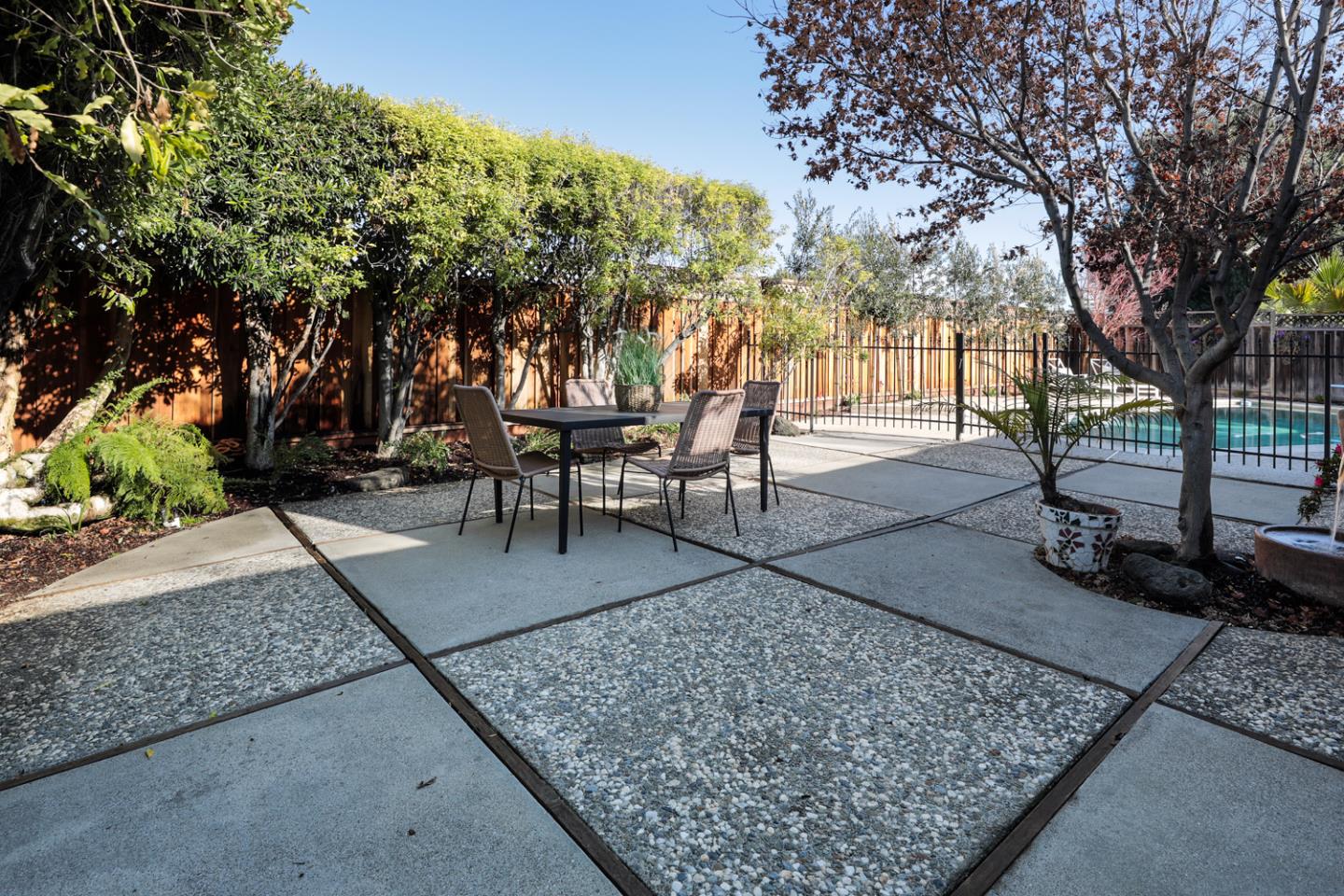 735 Ashbourne Drive Sunnyvale, CA 94087 - Photo 21 of 25 a view of outdoor space with seating