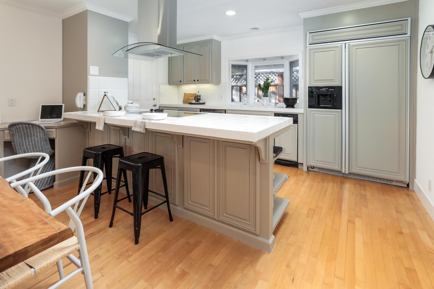 735 Ashbourne Drive Sunnyvale, CA 94087 - Photo 7 of 25 a kitchen with a sink appliances and cabinets