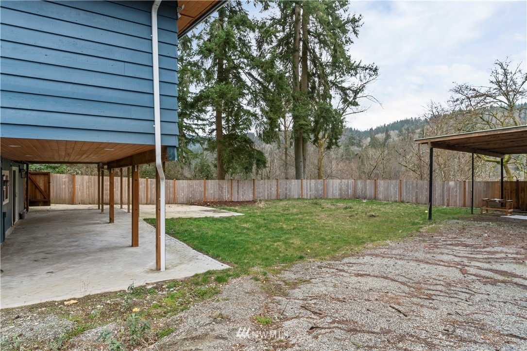 15612 Renton Issaquah Road Southeast Renton, WA 98059 - Photo 30 of 30 a view of a backyard with plants and large tree