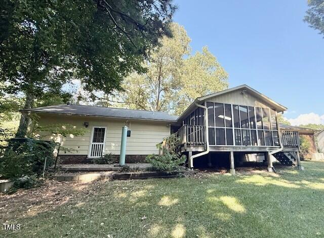 1022 Carpenter Fletcher Road Durham, NC 27713 - Photo 17 of 20 exterior back