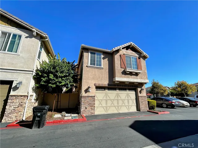 a house view with a outdoor space