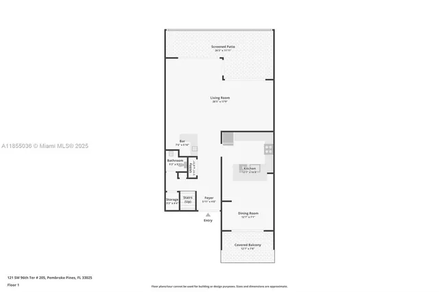 $419,000 | 121 Southwest 96th Terrace, Unit 205, Plantation, FL 33324