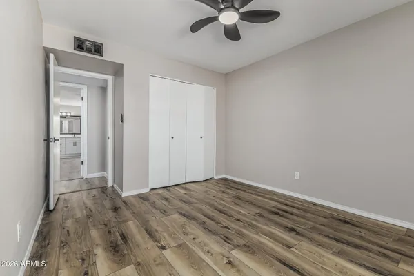 wooden floor in an empty room