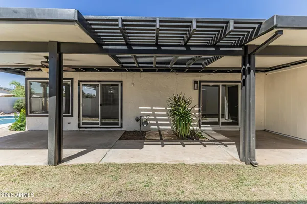 a very nice looking yard