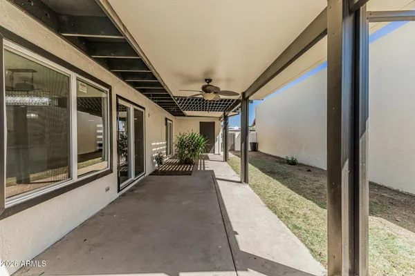 a view of living room with balcony