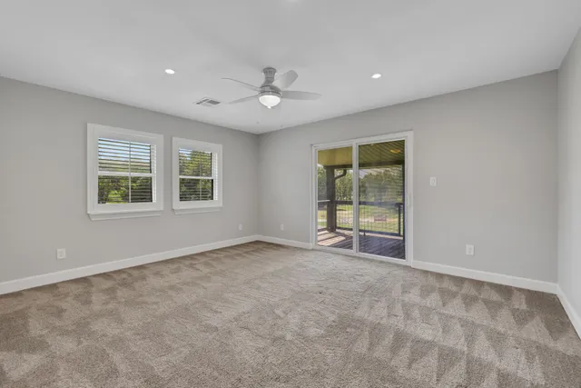 a bathroom with 2 sink and a mirror