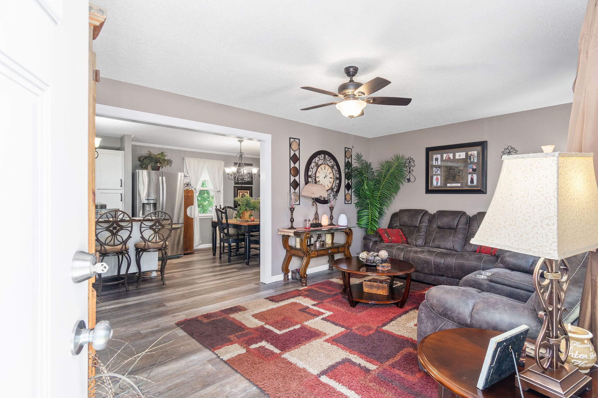 333 Dean Road Clarksville, TN 37040 - Photo 4 of 30 a living room with furniture and wooden floor