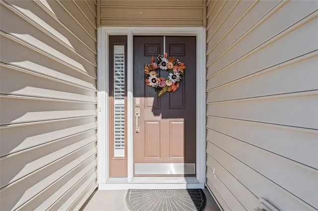 a view of a entryway