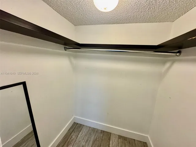 a view of walk in closet