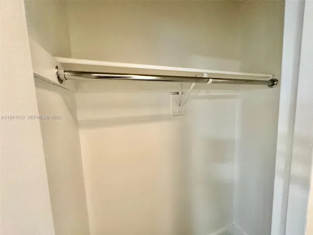 a view of walk in closet