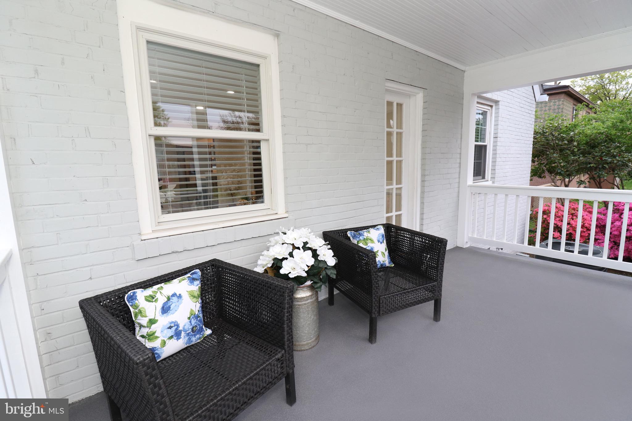 306 Lanark Way Silver Spring, MD 20901 - Photo 38 of 47 Porch Off of Main Level Living Room