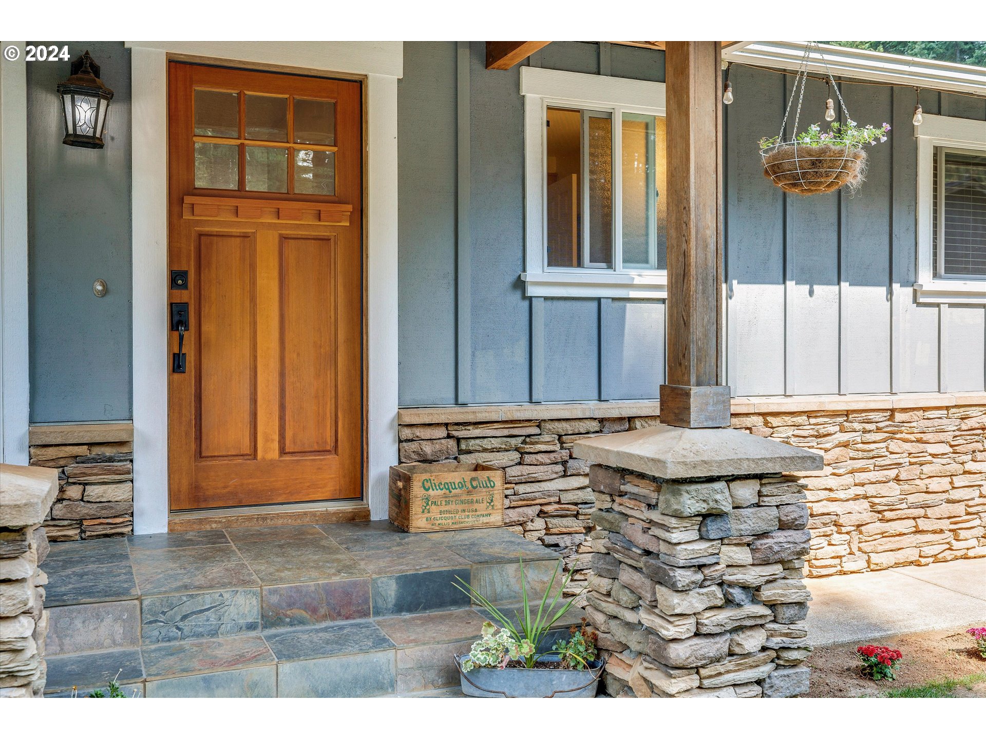8431 Southeast Groce Road Corbett, OR 97019 - Photo 3 of 37 a view of front door of house