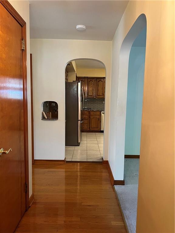 233 Reed Street Lower Burrell, PA 15068 - Photo 30 of 40 View from front door. Coat closet to the left.