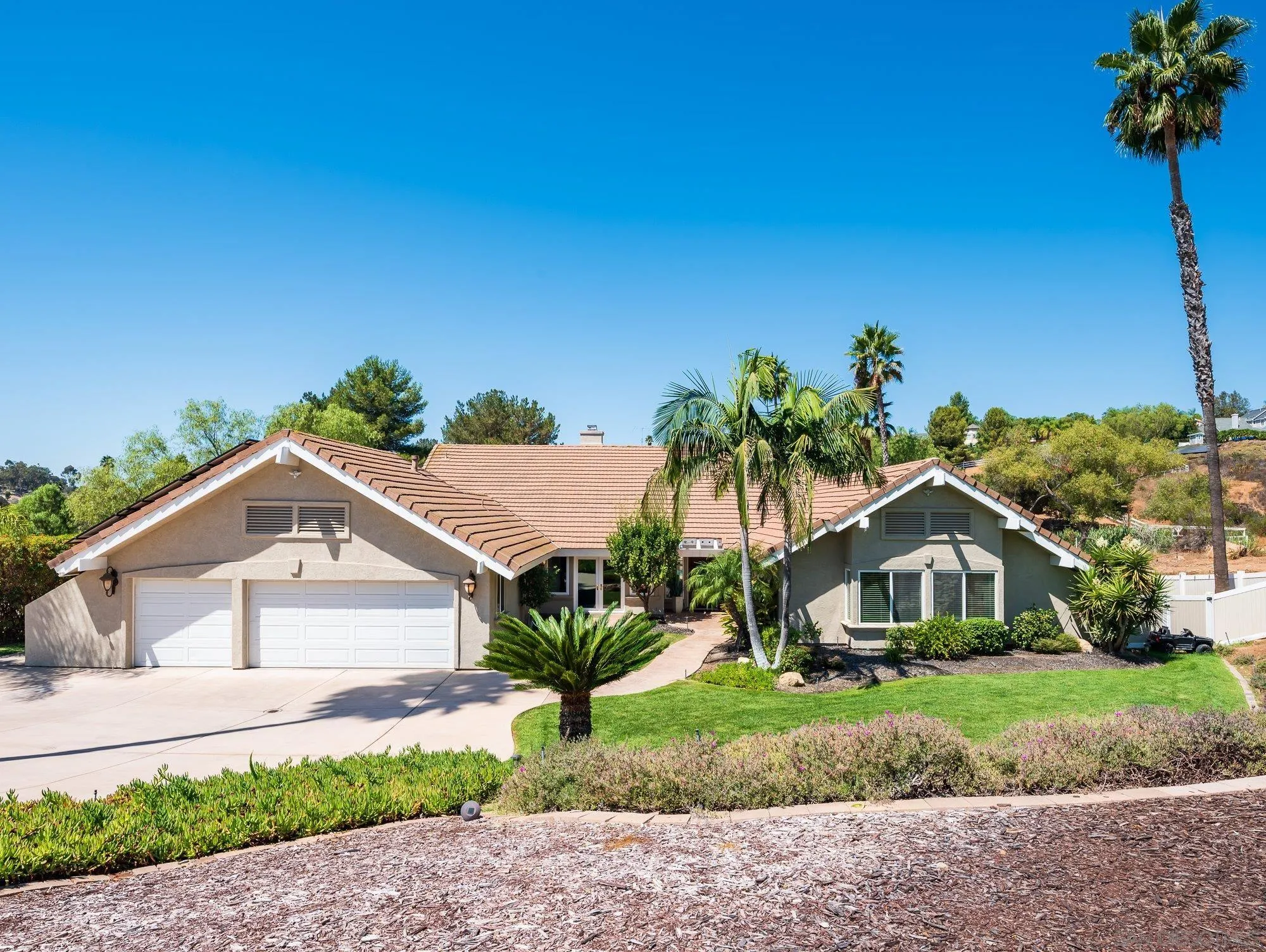 14298 Ipava Drive Poway, CA 92064 - Photo 6 of 74 a front view of a house with a yard and garage