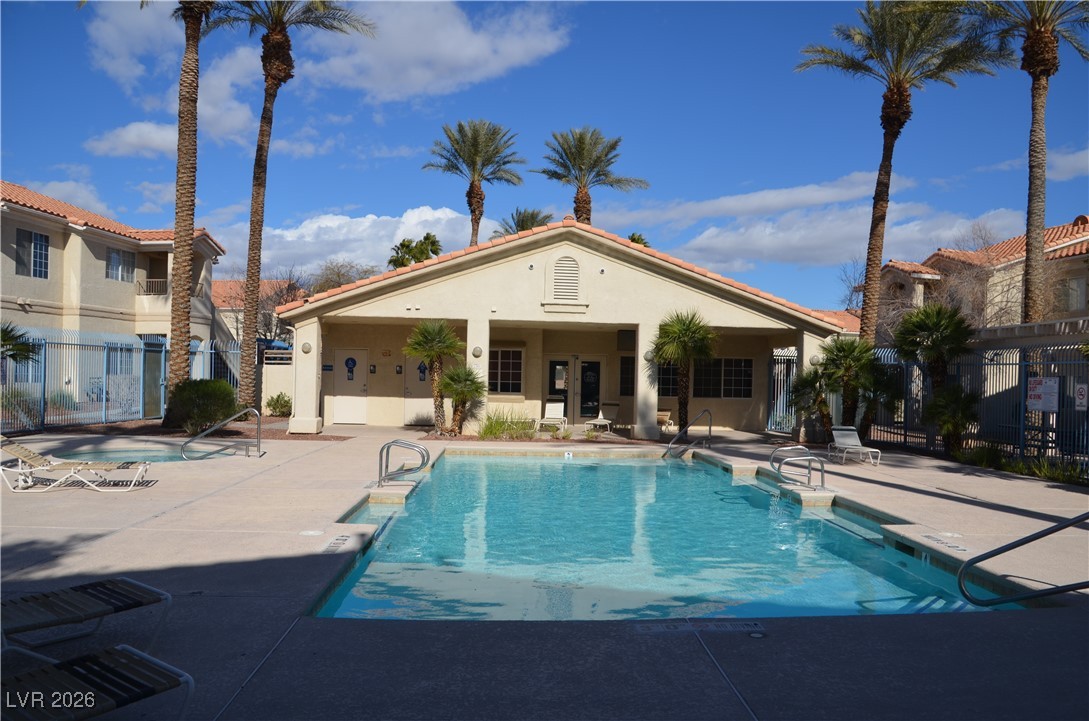 1881 West Alexander Road, Unit 2101 North Las Vegas, NV 89032 - Photo 34 of 37 Community pool with a patio area