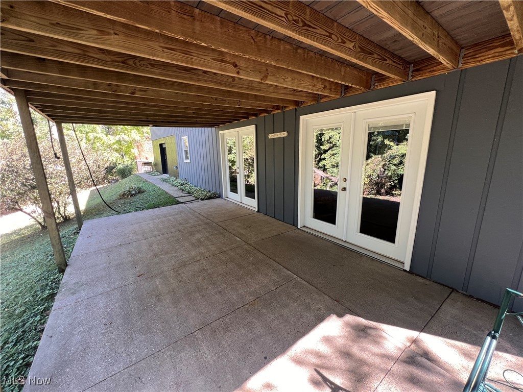 86422 North Bay Road Scio, OH 43988 - Photo 43 of 47 View of patio with french doors