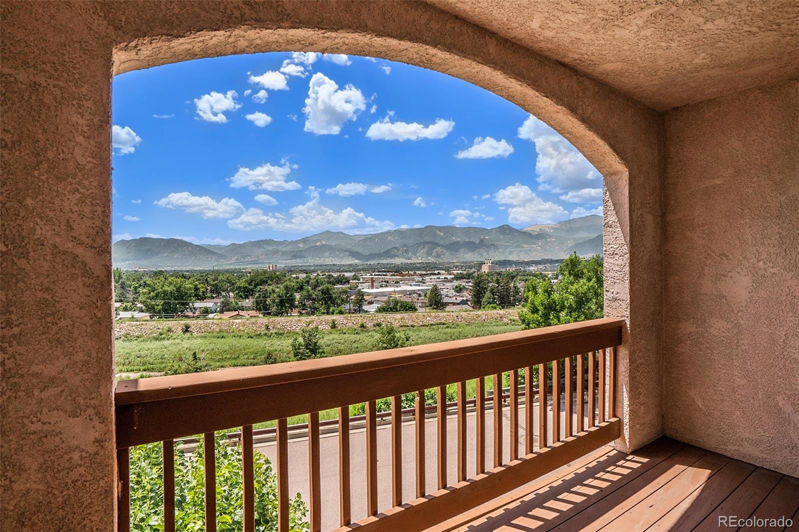 1131 Westmoreland Road Colorado Springs, CO 80907 - Photo 15 of 30 a view of a balcony
