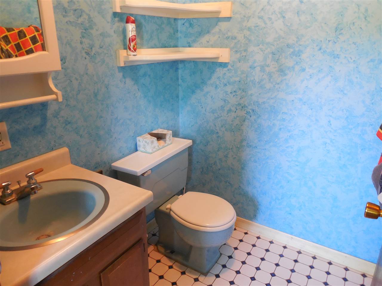 7084 Ralph Road Rockford, IL 61109 - Photo 11 of 21 a white toilet sitting next to a bathroom sink