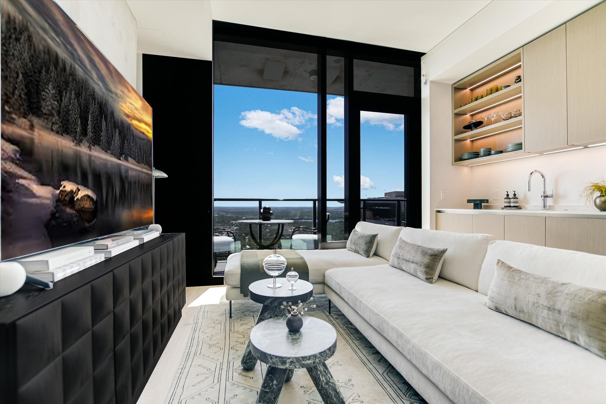 610 Davis Street, Unit 3307 Austin, TX 78701 - Photo 22 of 27 photo shown is of a similar floor plan on the 40th floor