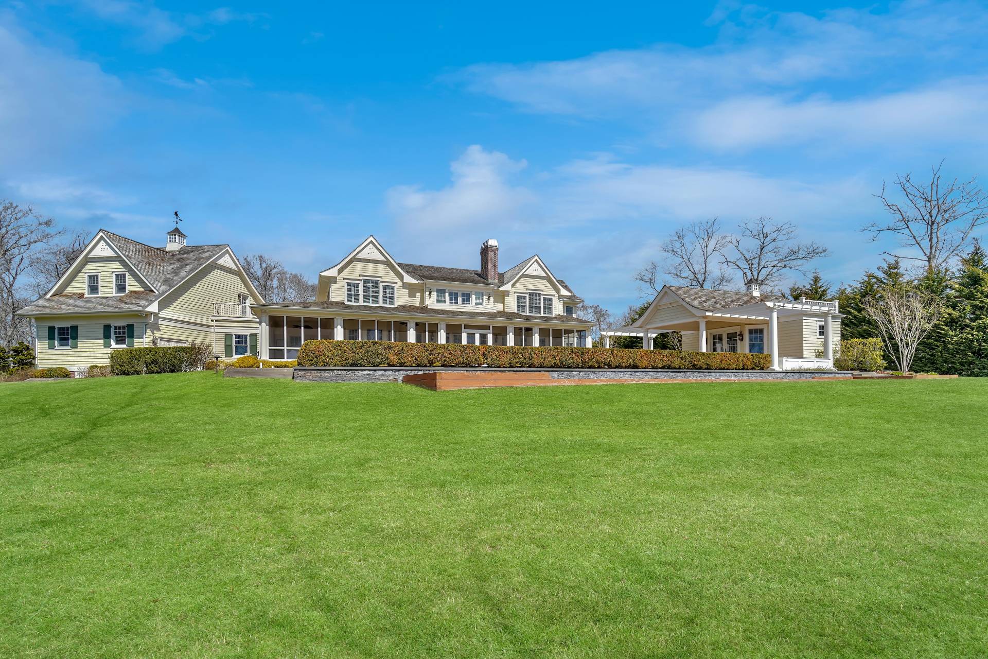 28 Bay Road Quogue, NY 11959 - Photo 32 of 35 a front view of house with yard and green space