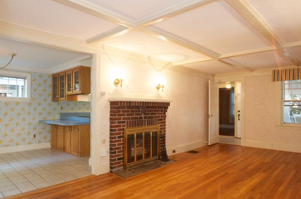 16 Neptune Road Marblehead, MA 01945 - Photo 5 of 22 a view of a livingroom with a fireplace