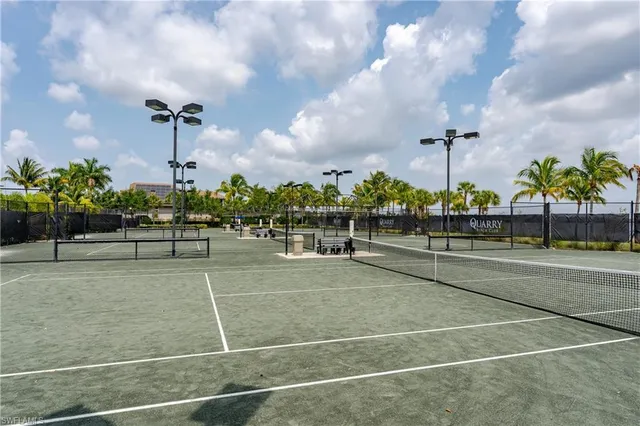 a view of a tennis court