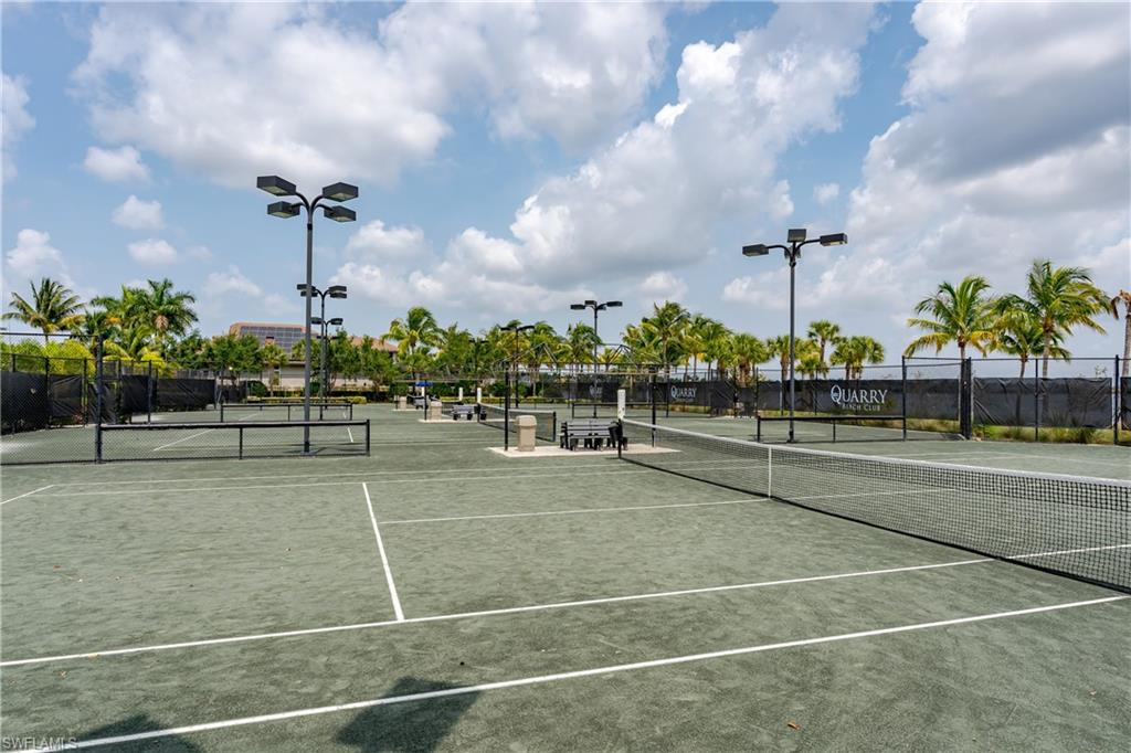 8754 Hideaway Harbor Court Naples, FL 34120 - Photo 38 of 49 a view of a tennis court