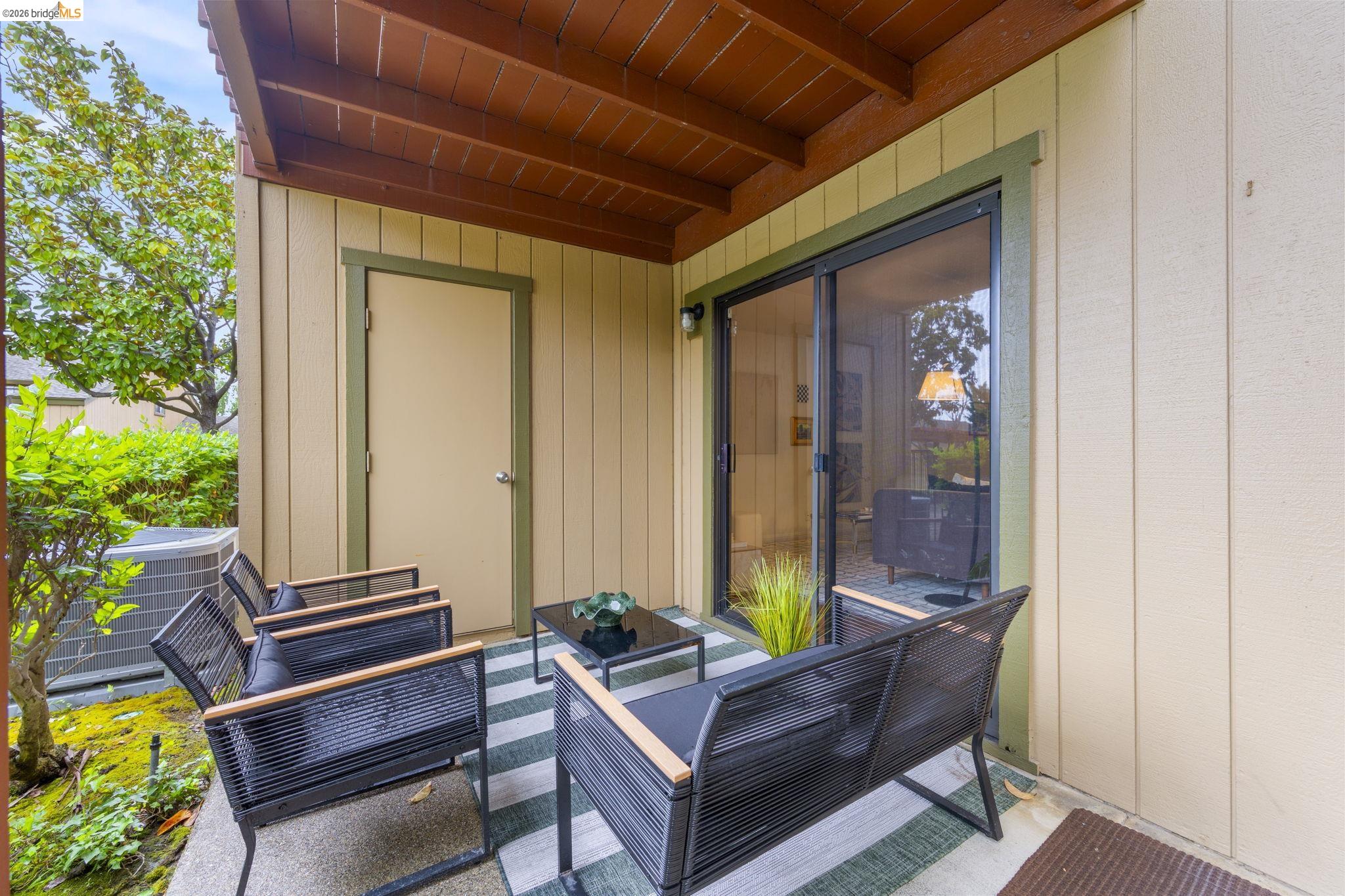 20111 West Ridge Court, Unit 13 Castro Valley, CA 94546 - Photo 19 of 50 View of patio / terrace with an outdoor living space
