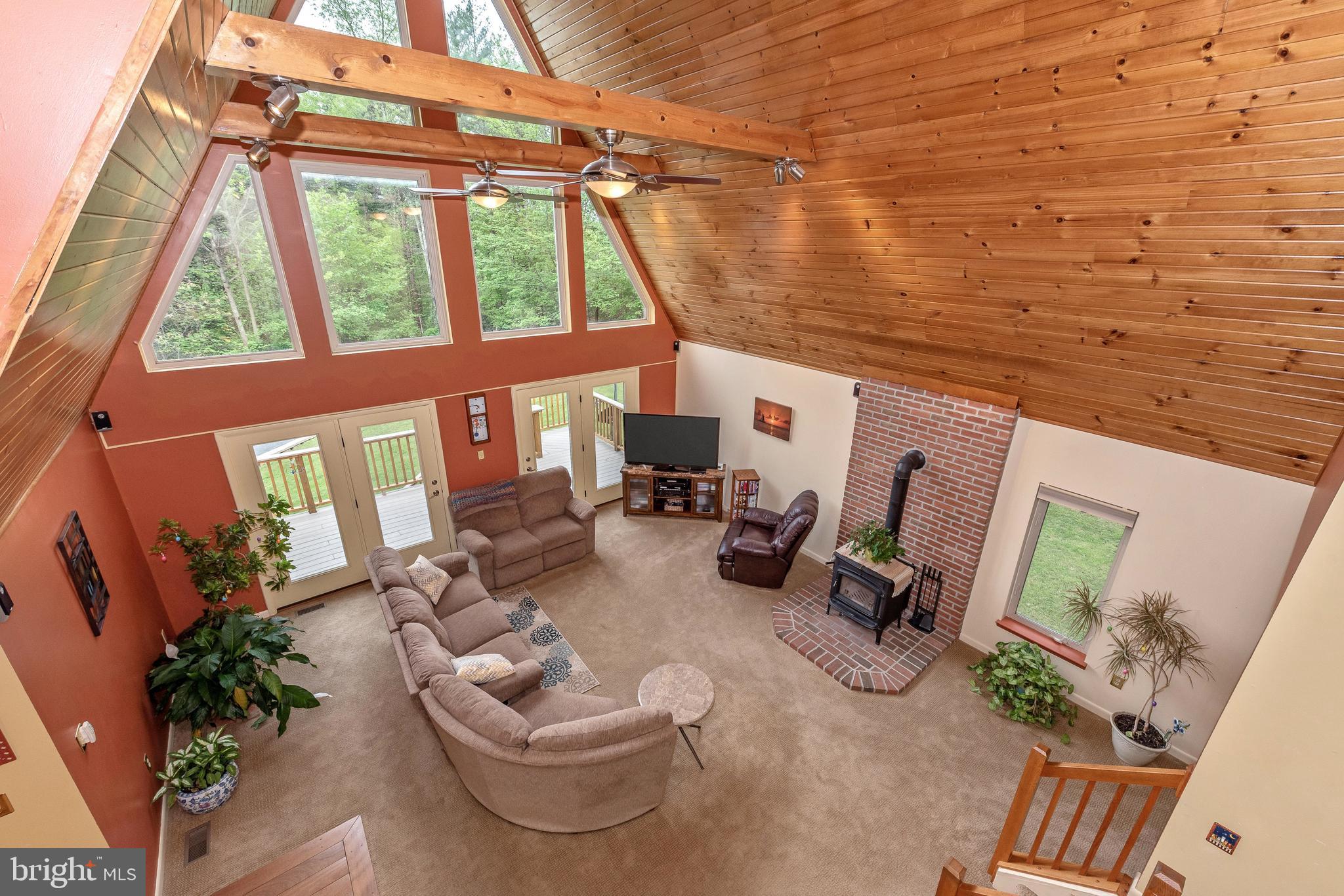 12828 Jesse Smith Road Mount Airy, MD 21771 - Photo 8 of 46 View from upper level