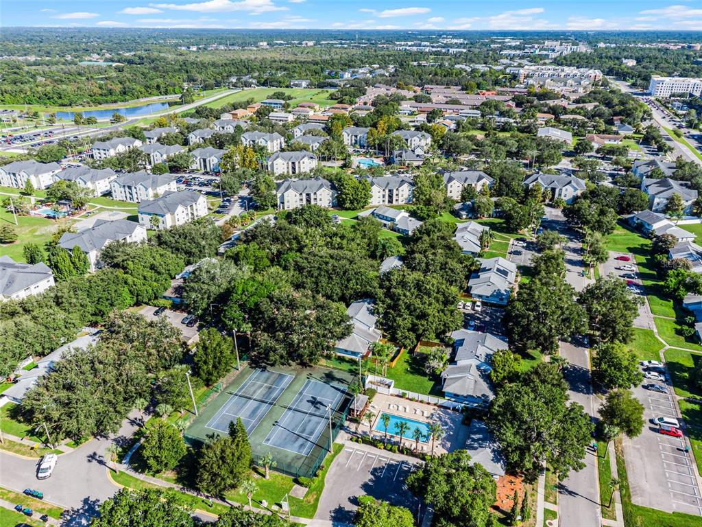 2722 Graduate Court Orlando, FL 32826 - Photo 30 of 33 an aerial view of multiple house